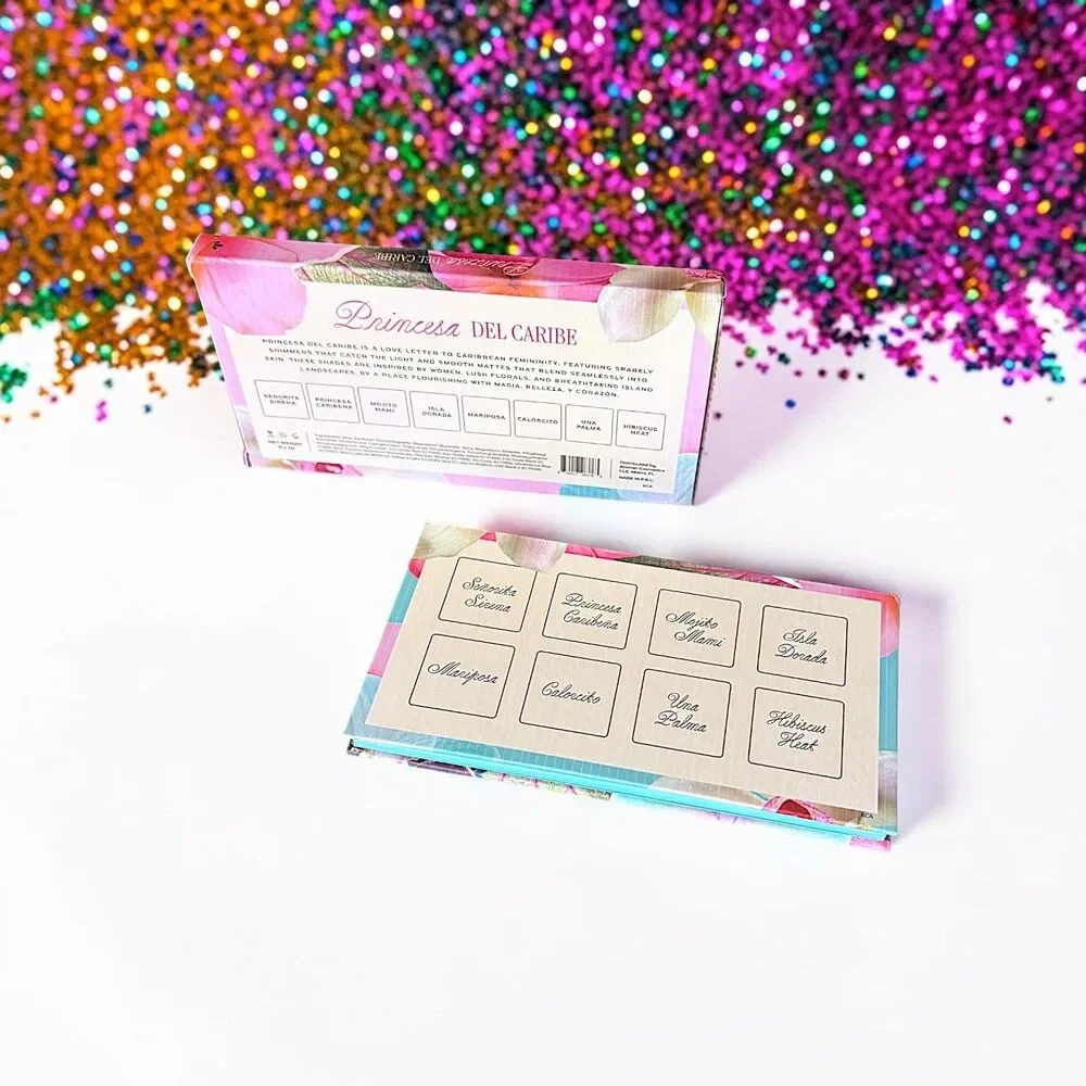 ALAMAR COSMETICS Princesa del Caribe Pressed Pigment Palette Full Size 8 g NIB